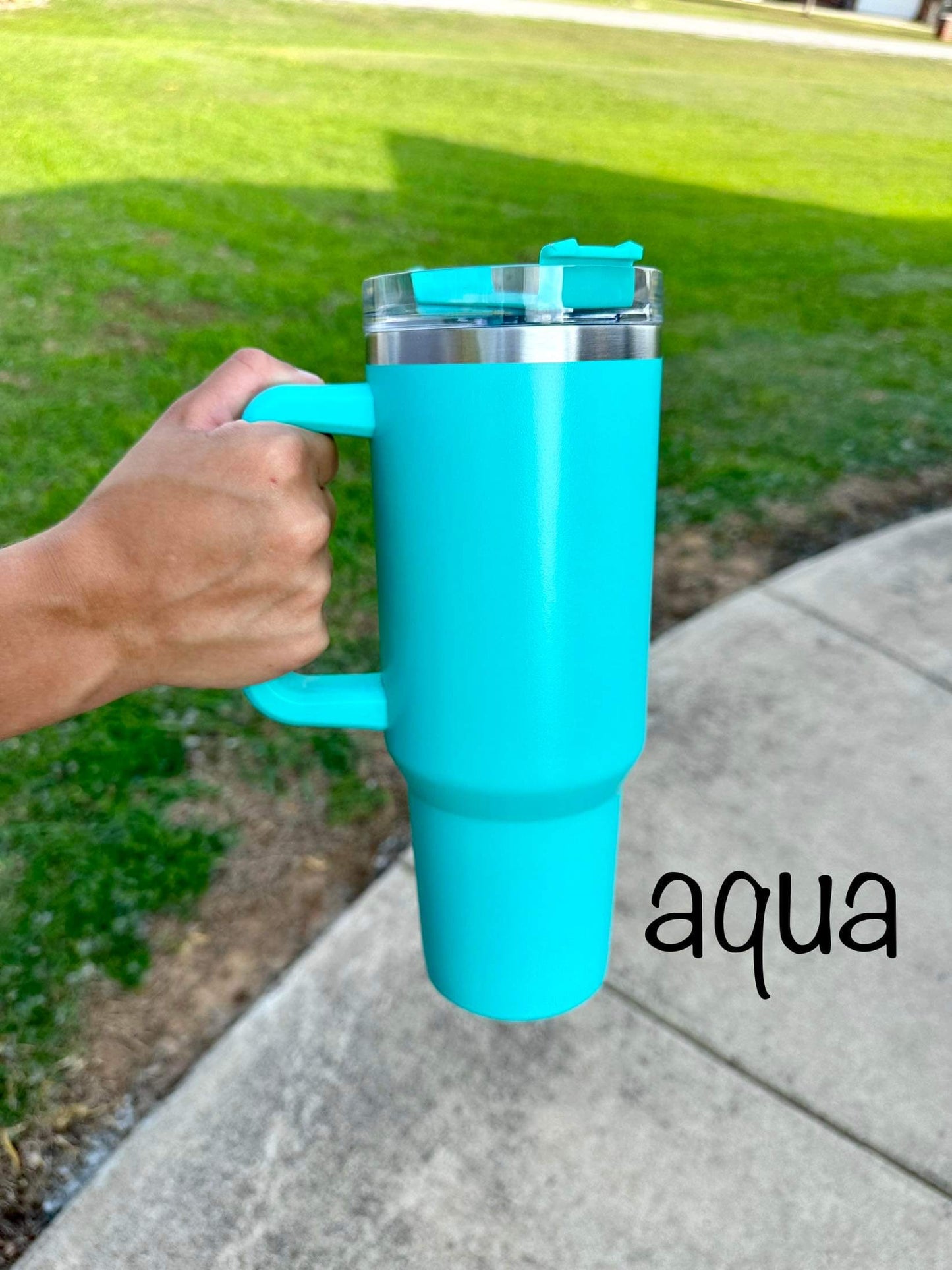 40oz Tumbler with Handle