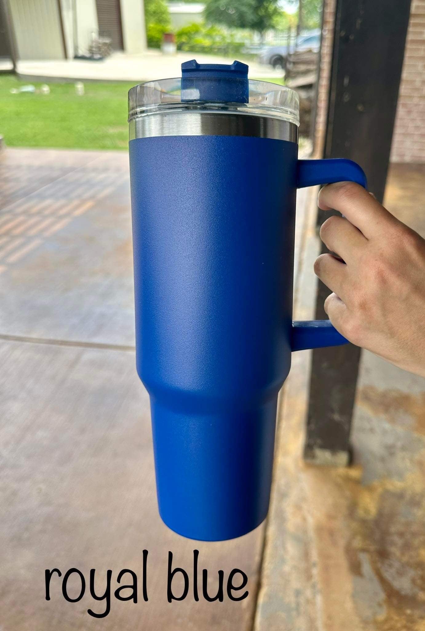 40oz Tumbler with Handle