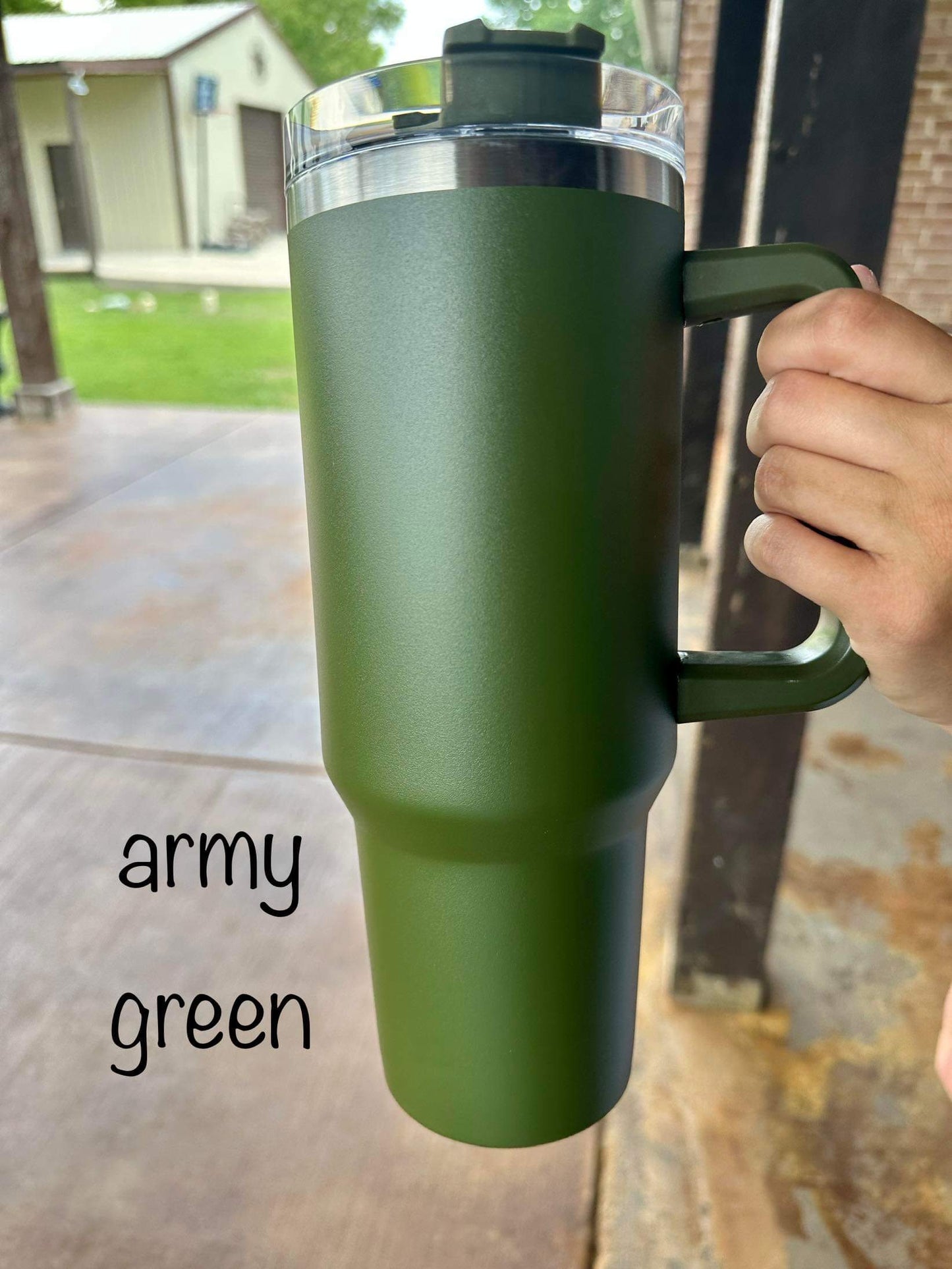 40oz Tumbler with Handle