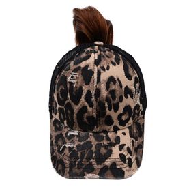 Ponytail Criss Cross Baseball Hat - PATTERN