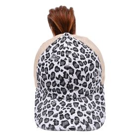 Ponytail Criss Cross Baseball Hat - PATTERN