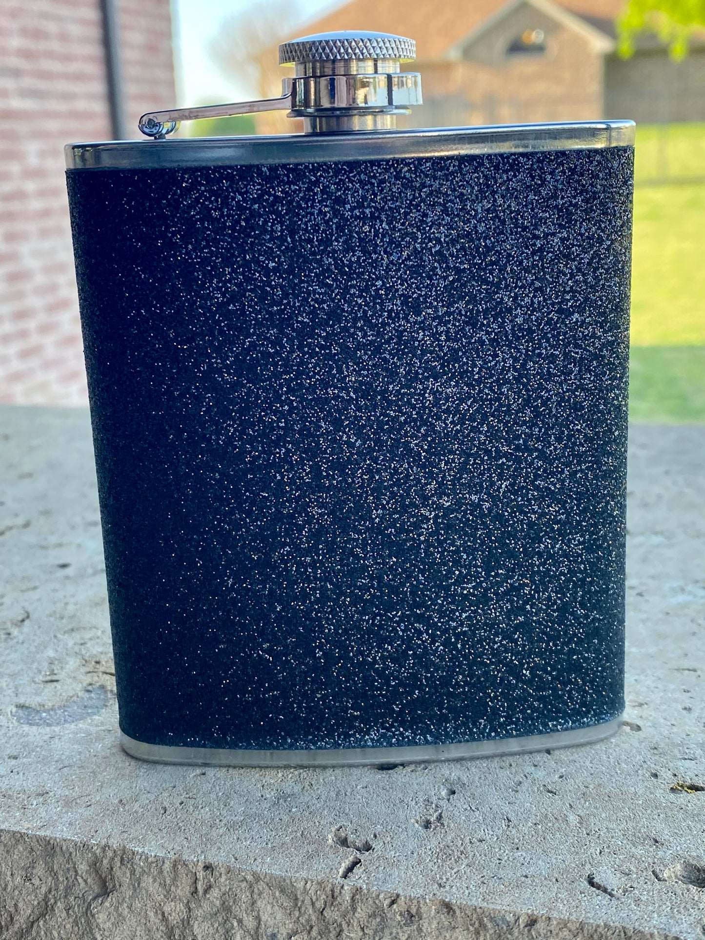 Glitter 7oz Flask