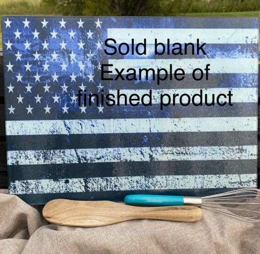Sublimation Blank Glass Cutting Board