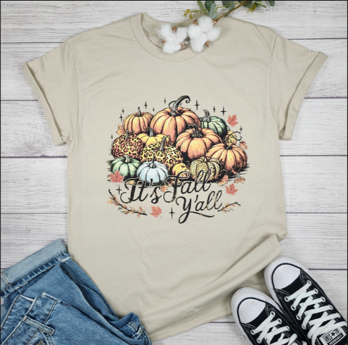 Graphic Tee -Fall Y'all MOQ 5