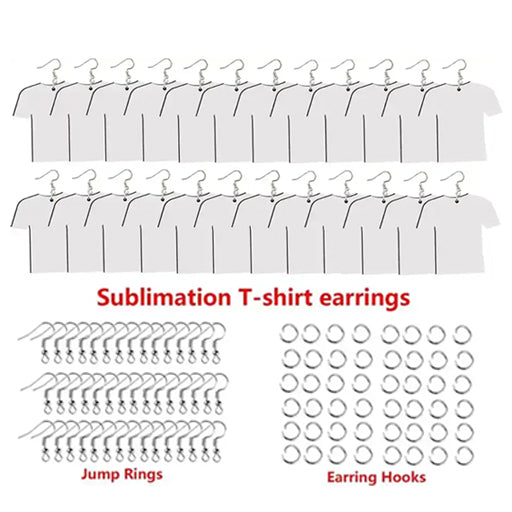 Sublimation Earring Blanks Value Pack