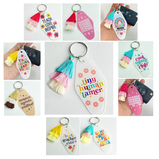 Vintage Hotel Keychains